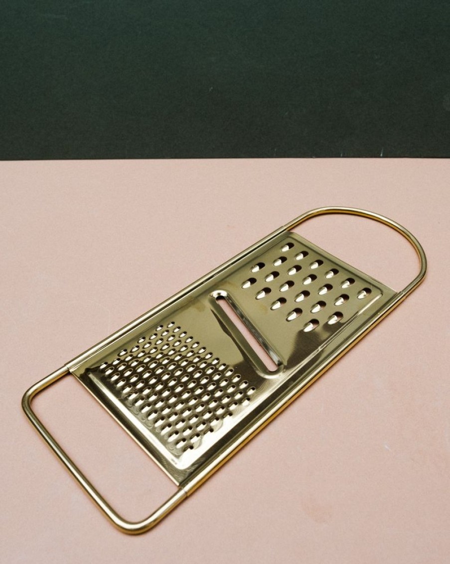 Homewares Crane Living | Gold Cheese Grater