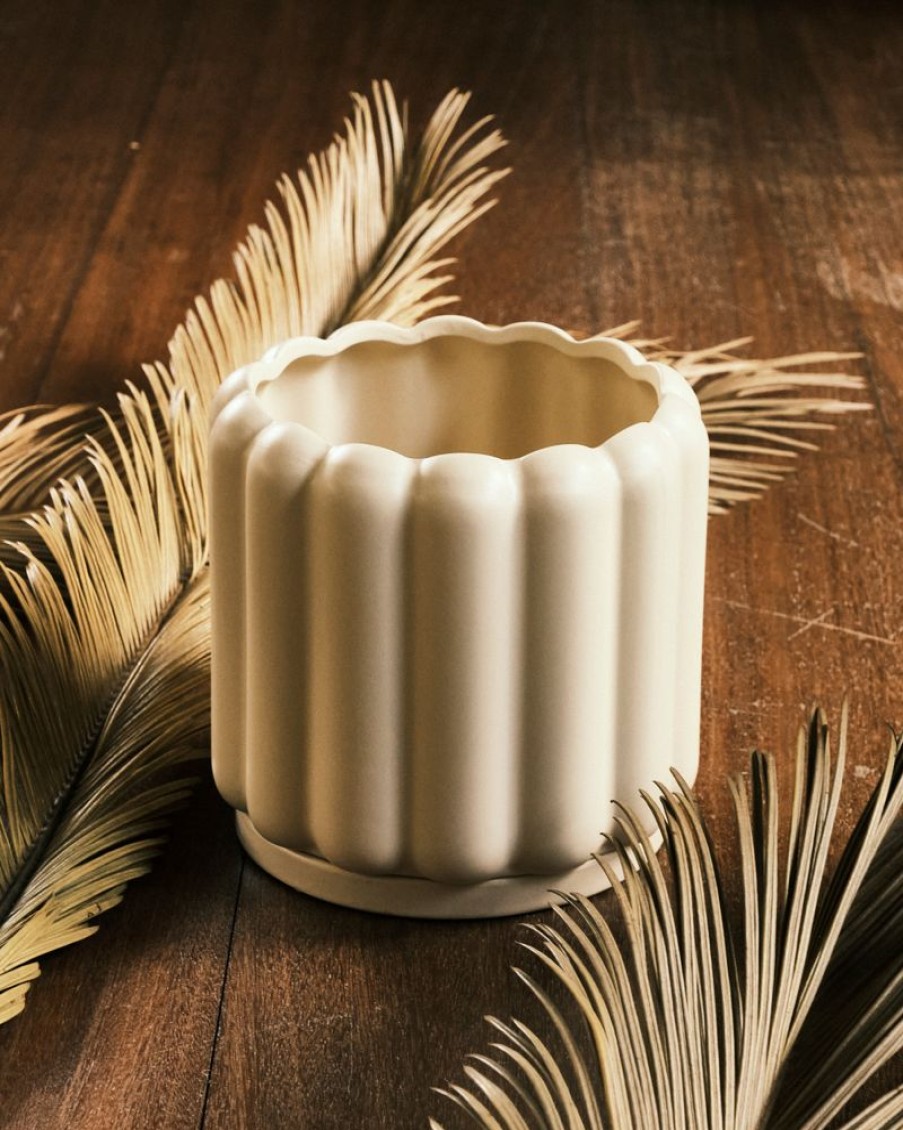 Decor Crane Living | Tubby Plant Pot - Round Medium