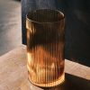 Decor Crane Living | Ember Ribbed Vase - Large