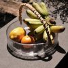 Homewares Crane Living | Fatik Fruit Bowl With Handle